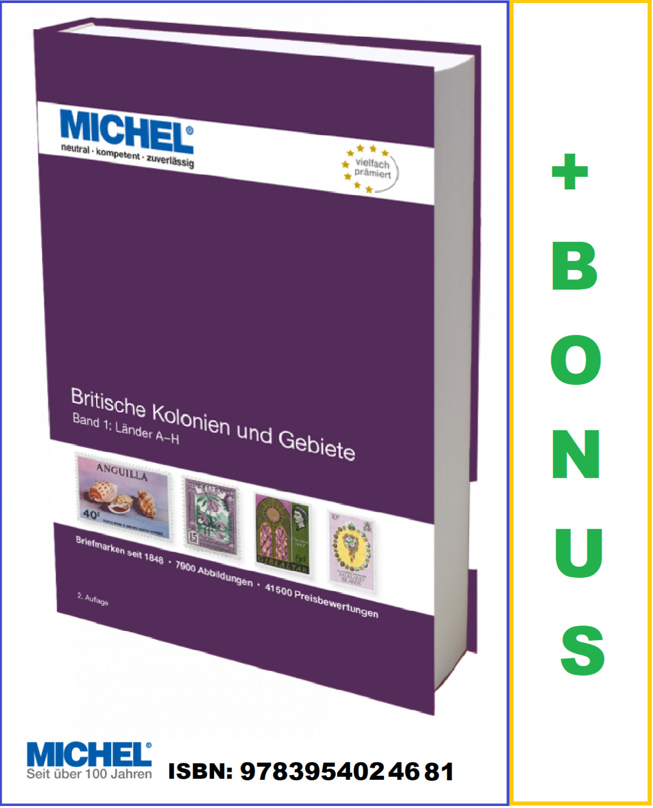 Thumbnail - Michel-britische-kolonien-briefmarken-katalog-a-h-band-1 2023