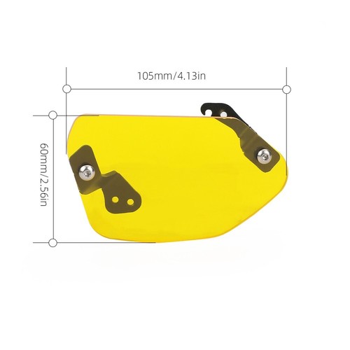 Protector de cubierta de lente de faro con soporte para YAMAHA TRACER 900/9/GT 2023 2024 - Imagen 2 de 13