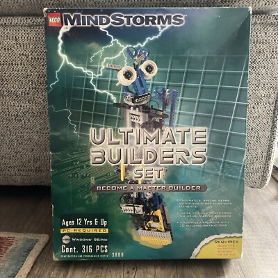 LEGO Mindstorms Ultimate Builders Set 3800 STEM Robot Building Sealed New In Box