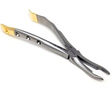 Professional German Stainless Root Tip Dental Extraction Forceps Curved 44