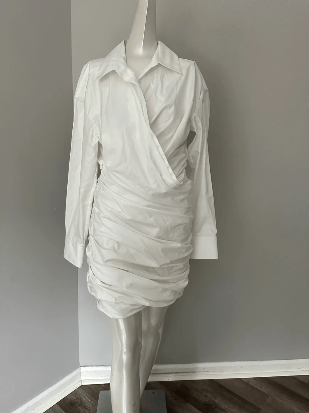 Abito Alexander Wang drappeggiato dietro