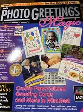 MGI PhotoGreetings Magic - Photo Suite 8 Cosmi Greeting Card Magic New - OpenBOX
