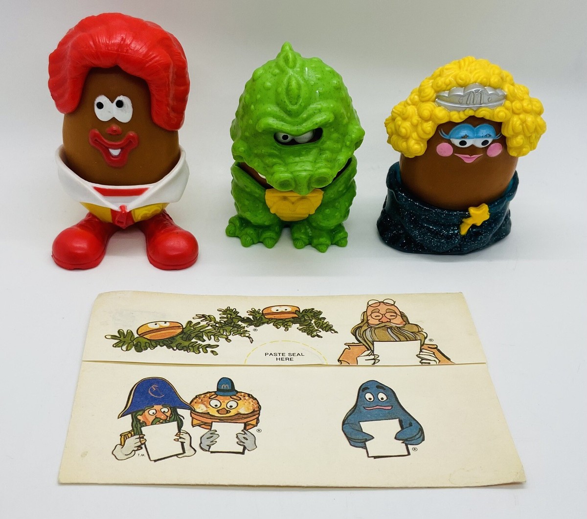 90sマクドナルド ナゲット McNugget Buddies　ぬいぐるみ 当時物 マックナゲットバディーズ ぬいぐるみマスコット
