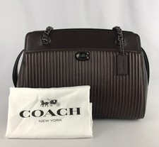 quilted coach purse