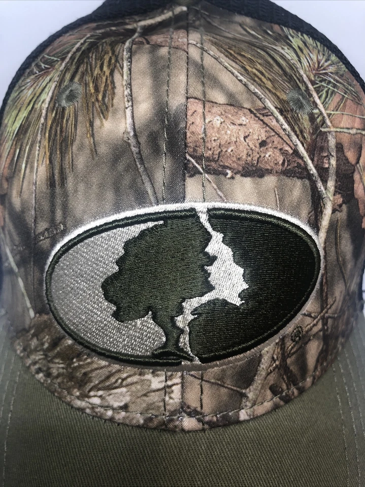 Mossy Oak Baseball Hat, Camo, L-XL, Stretch Fit, Mesh Back - Image 3 of 4