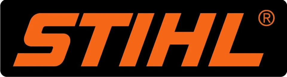 Stihl Chainsaw Mower Tool Sticker Decal Vinyl Waterproof Label 116mm x 30mm - UK