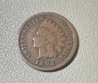1892 Indian Head Cent 1c - Full Date - W/ Better Date!