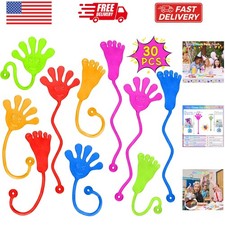 Sticky Hands Bulk 30 PCS Party Favors for Kids 4-8,8-12 Stretchy Sticky Hand...