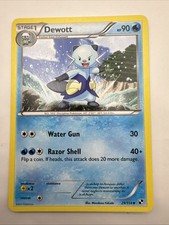 Pokémon TCG Dewott Black & White 29/114 Regular LP.