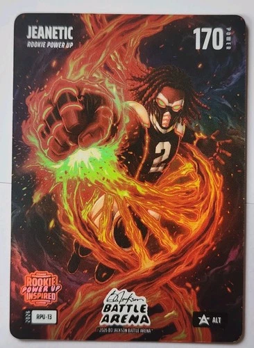 2026 Bo Jackson Battle Arena Ashton Jeanty Jeanetic NSCC N26 ALT RPU-13