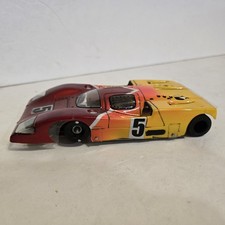 Tony P IRRA GTC Retro TEAM EVIL BUCKS RACER Brass 1/24 Slot Car Chassis No Motor