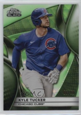 2025 Topps Chrome Black Green Wave Refractor 6/99 Kyle Tucker #31 1cc0