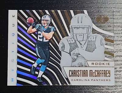 2017 Panini Illusions Christian McCaffrey Mystique RC