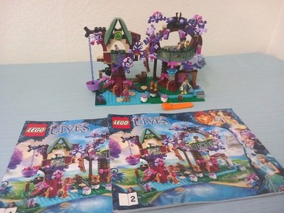Lego Elves 41075, Das mystische Elfenversteck, vollständig 