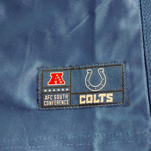 Indianapolis Colts Jersey NFL Team Apparel Size Youth 14-16 New With Tags - Bild 7 von 10