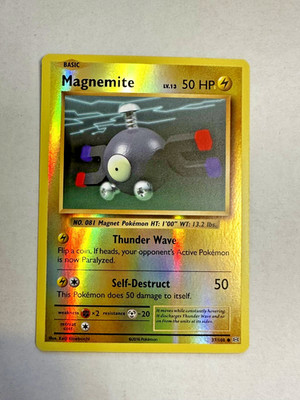 Pokemon XY - Evolutions #37/108 Magnemite Reverse Holo NM or better