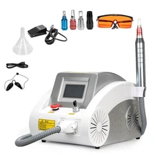 Nd YAG Picosecond Laser Tattoo Removal Machine Pigment Pico Skin Rejuvenation