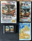 KOEI P.T.O.: Pacific Theater of Operations Sega Genesis 1990 w/Manual & Map