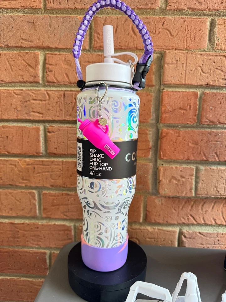 Collectible SALE 2Day  Rare Coldest 46oz Limitless SNOWSTORM SPIRAL Leak proof - Image 2 of 4