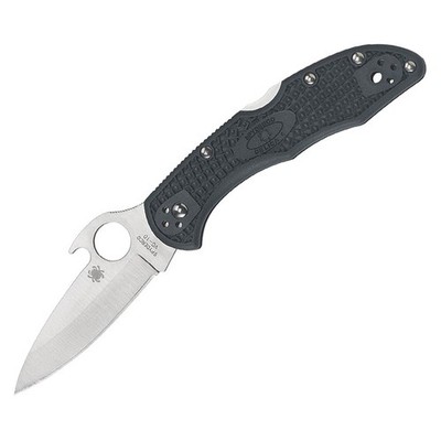 Spyderco Delica 4 mit VG-10 Klinge, FRN-Griff schwarz und Emerson-Öffnung