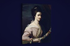 Benjamin West - Miss Elizabeth Milward - Art Print on Paper or Canvas