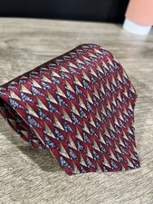 Jimmy V /John Madden Collection Two Mens Dress Necktie 100% Silk Made In USA