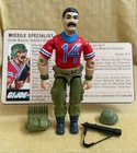 1985 Gi Joe Bazooka - V1 - Complete - Tight Joints - No Cracks - Excellent - #2
