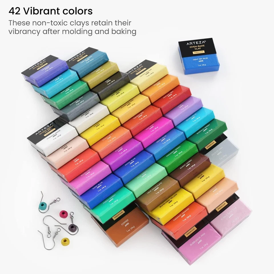 Colorful Polymer Clay Kit for Artists - Image 4 of 4