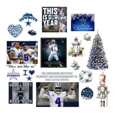 Custom Made 12 inch Round Cutting Board-Football-NFL-Superbowl-Christmas-Gift