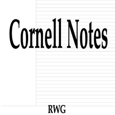Rwg Cornell Notes (Taschenbuch)