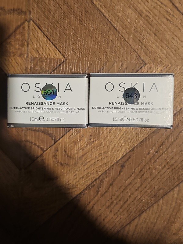 OSKIA London Renaissance Brightening & Resurfacing Mask 15 mL, 2 Pack
