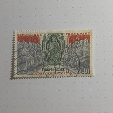 timbre poste YT 1577 - France - oblitéré - PHILIPPE IV LE BEL - 1968
