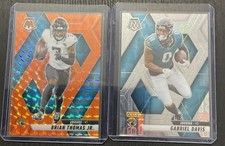 Gabriel Davis 2025 Mosaic Silver Knight#113/149 & Brian Thomas Orange #104/199
