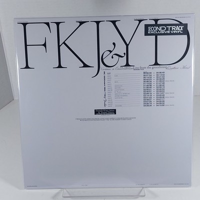 FKJ x Yussef Dayes Live From The Greenhouse Black White Splatter Vinyl LP LE