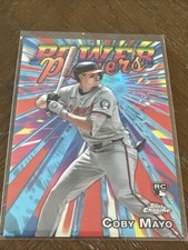 2025 Topps Chrome Logofractor Edition - Power Players Coby Mayo #PP-21 (RC)