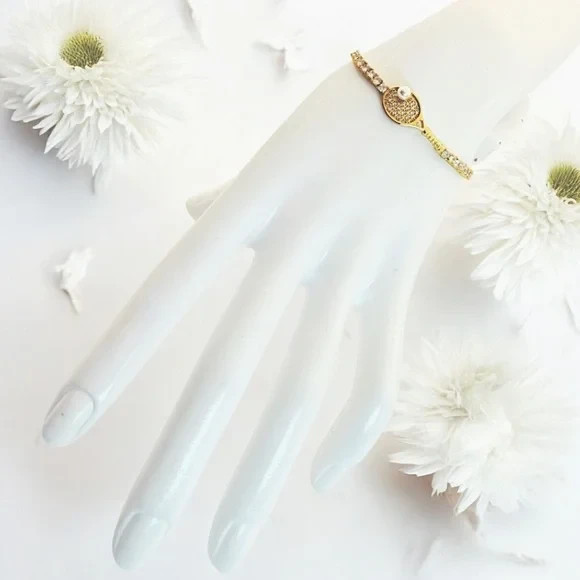 Kate Spade Queen Of The Court Tennis Slider Bracelet thumbnail 7