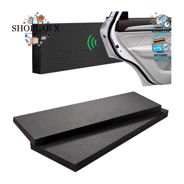 Garagen Wandschutz 40X15Cm 2Er Pack Schaumstoff Moosgummi Selbstklebend AutotüR-image