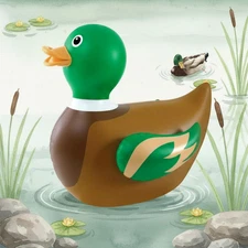 1 PC 4 Feet Inflatable Mallard Duck for Hunting Birthday Giant Inflatable Duck P