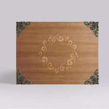 20-Pack Antique Bronze Corner Protectors - Decorative Edge Guards for Photo, Boo