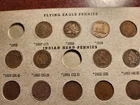 Dansco Vintage Album #90, Indian Head Penny, almost full set, missing 5 coins
