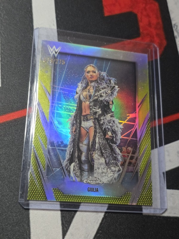 2026 Topps Chrome Giulia #169 /275 Yellow