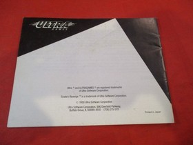 Snake's Revenge Nintendo NES Manuale Istruzioni SOLO Libretto