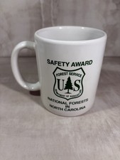 U.S. Forest Service In North Carolina Safety Award Coffee Cup