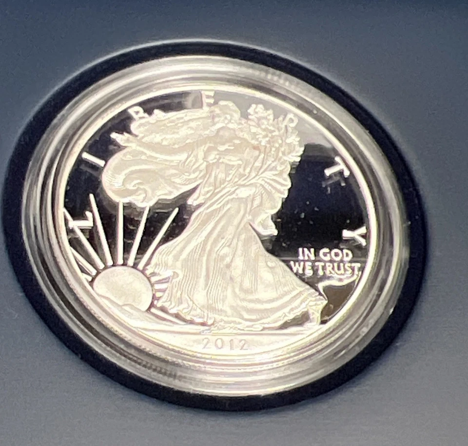 2012 American Eagle San Francisco 2-Coin Silver Proof & Reverse Proof Set - Image 2 of 4