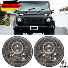 7 Zoll LED Scheinwerfer F&uuml;r Mercedes-Benz G-Klasse W460 W461 Jeep Wrangler ? JK