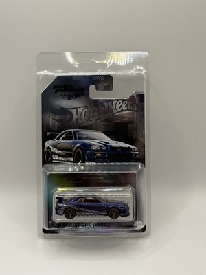 Hot Wheels Virtual Garage Series NFTH Nissan Skyline GT-R (BNR34) Fast&Furious
