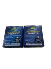 2x Nature's Way Acidophilus Probiotic Pearls Supplement 90 Soft Gels 12/25