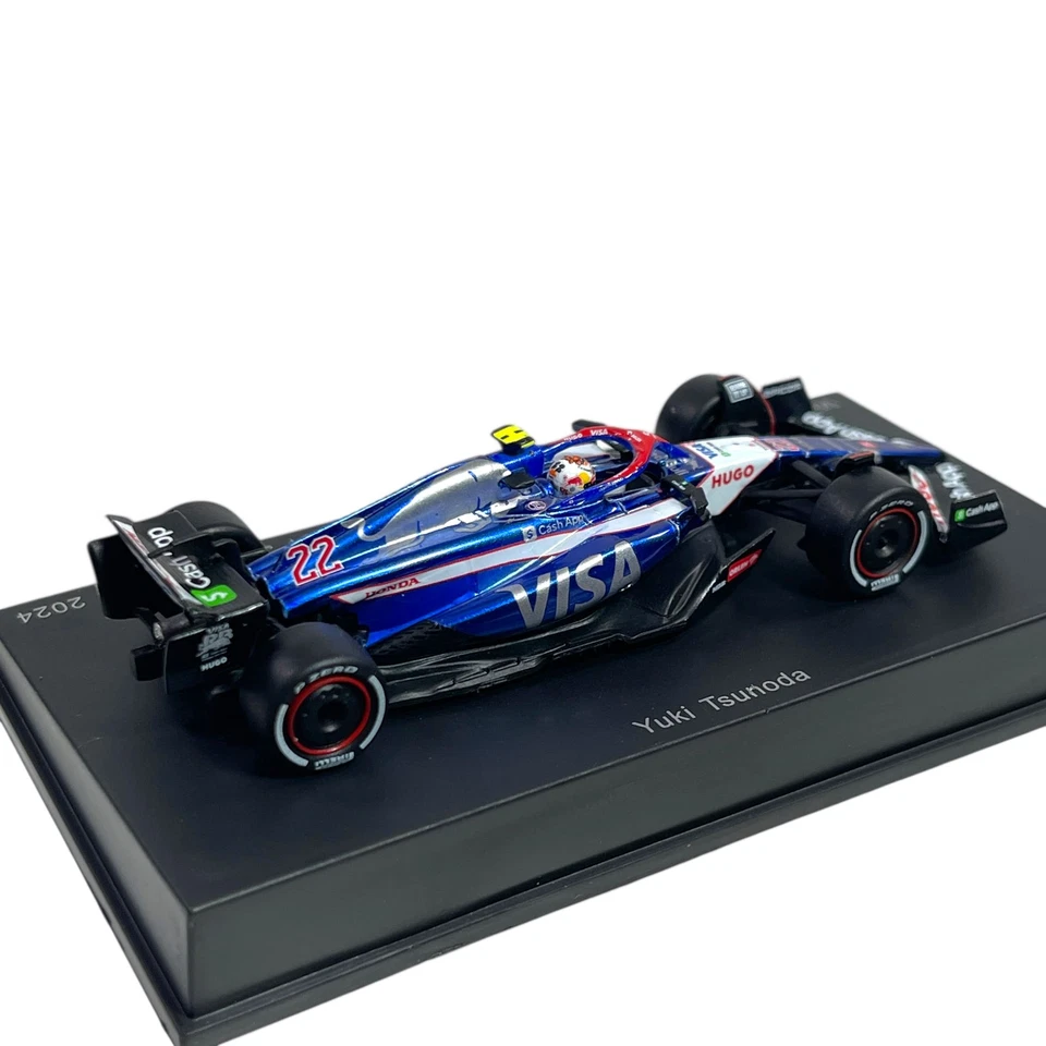 Modellino F1 Spark 1/64 Visa Cash App RB Formula One Team VCARB 01 Japanese G... - Immagine 3 di 4
