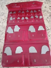 Starrett S167C Radius Gage Set S167C