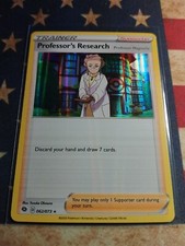 Professor's Research 62/73 Holographic Rare Champion's Path Pokemon TCG NM